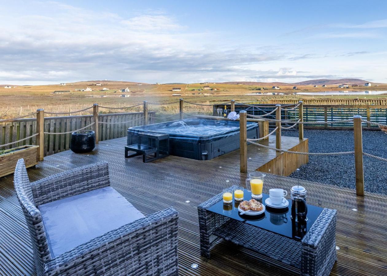 Paible Benview Bed And Breakfast & Luxury Lodge, Isle Of North Uist المظهر الخارجي الصورة